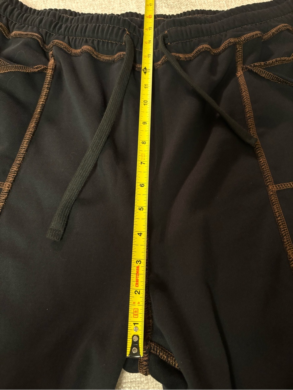 Women’s Black Sweat/lounge pants with Contrast Stitching Size 2XL - Picture 16 of 16